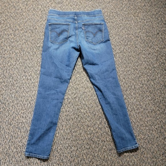 Levi's Stretch Waistband Denim Jeggings Stretch Waistband Jeans Size 29 - Picture 5 of 14